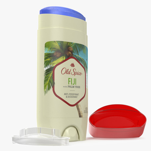 Old Spice Deodorant for Men Fiji Opened 3D model