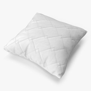 Pillow with Geometric Pattern 50cm 3D model