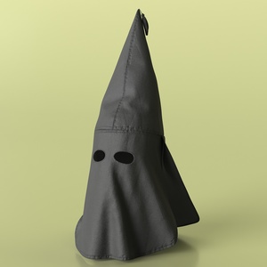 Black Cap Ku Klux Klan 3D