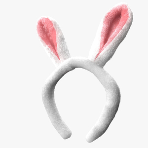 Bunny Ears with Fur 3D model