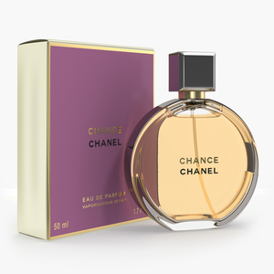 3D Parfum Chanel Chance Eau Parfum Vaporisateur with Box model