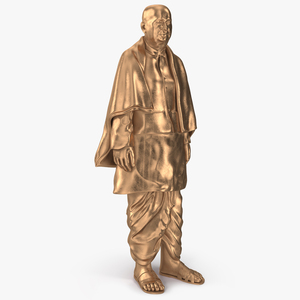 Bronze Indian Man Statue for 3D Print 3D