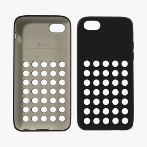 3D model iPhone 5c Case Black