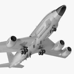 3D Boeing RC-135 Large Reconnaissance Aircraft model