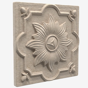 3D model Provence Wall Plaque