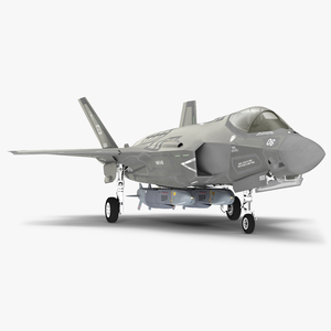 3D model F-35 Carrying Storm Shadow Missiles