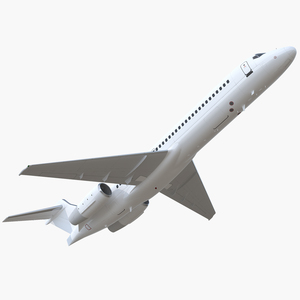 Boeing 717 200 Generic Rigged 3D model