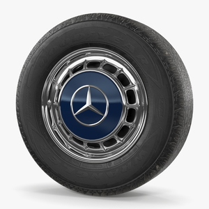 3D Mercedes Benz 350 SE Wheel