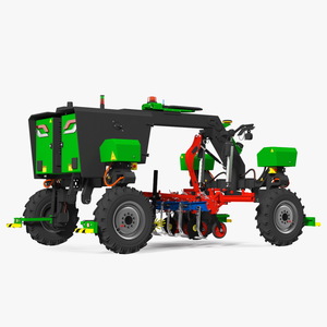 Autonomous Agricultural Robot 3D model