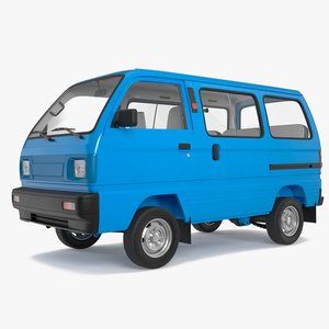 3D model Generic Passenger Minivan