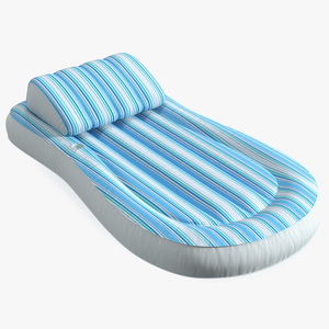 3D One Person Pool Air Mattress model