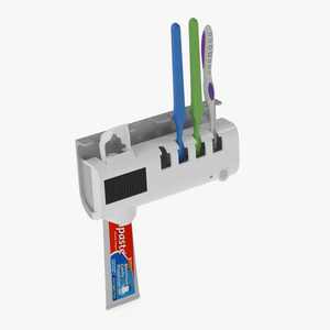 Toothbrush Sterilizer with Brushes 3D model