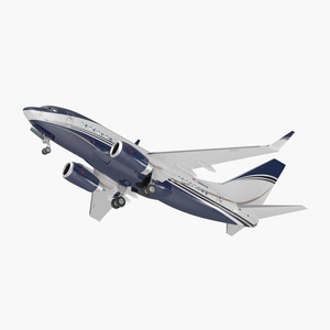 3D Boeing 737 600 with Interior Generic