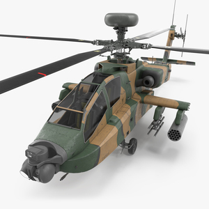 AH 64D Apache Longbow Japan 3D