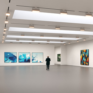 3D model Art Gallery Interior