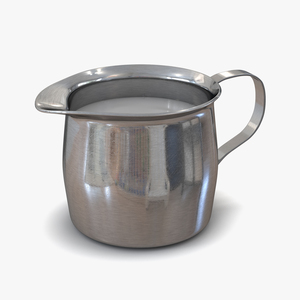 3D Pitcher Creamer Steel