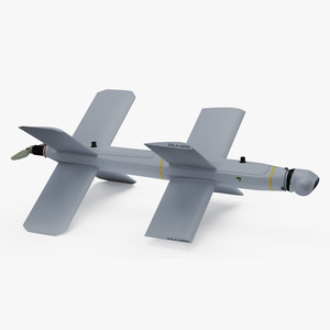 3D ZALA LANCET Kamikaze Attack Drone model