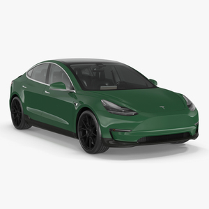 3D model Tesla Model 3 Carbon Fiber Sport Package