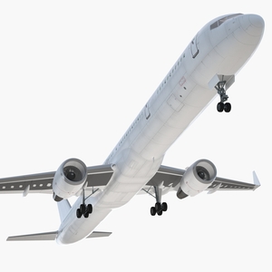 3D Boeing 757 300 with Interior and Cockpit Generic model