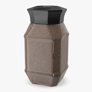 3D model Jar of Instant Coffee 95g