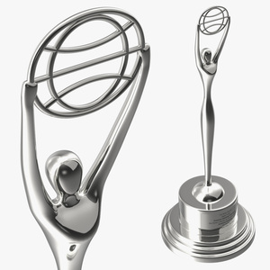 3D Clio Trophy Silver model