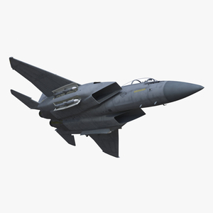 3D F-15 Silent Eagle in Flight Battle Position model