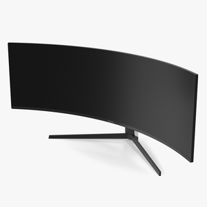 Samsung Odyssey G9 Ultrawide Gaming Monitor OFF Rigged 3D model