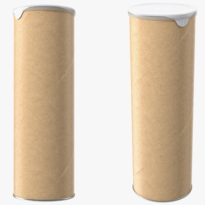 3D Paper Tube Snack Packaging