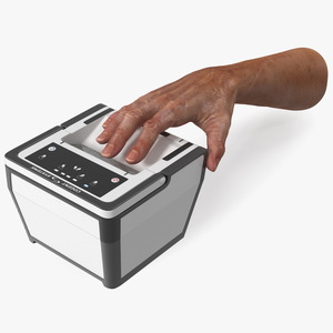 Cogent 3M CS500e Live Scan Tenprint Scanner with Man Hand 3D