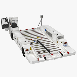 Container Pallet Transporter Pulsar 7 Rigged 3D model