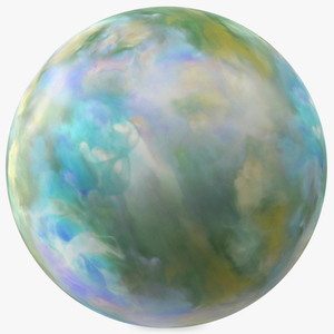 3D model Colored Field Hockey Ball