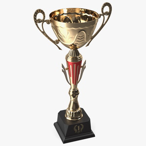 Sports Cup Trophy Gold 3D