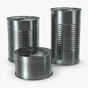 Tin Cans Set 3D