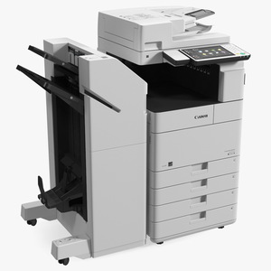 3D MFP Canon ImageRUNNER ADVANCE 4551i II with Booklet Finisher Y1 model