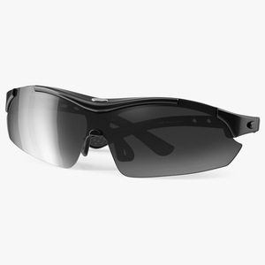 3D Sport Sun Glasses Black model