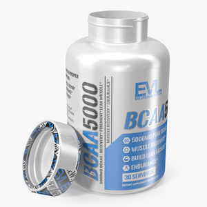 Evlution Nutrition BCAA 5000 Powder 5 Grams of BCAAs 3D