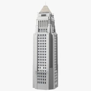 3D model Tower Hall