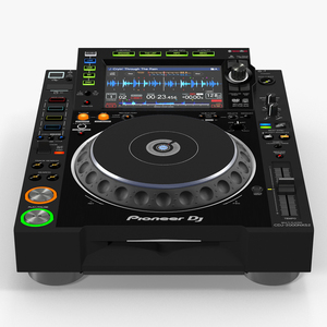 Tabletop DJ Player Pioneer CDJ 2000NXS2 3D model