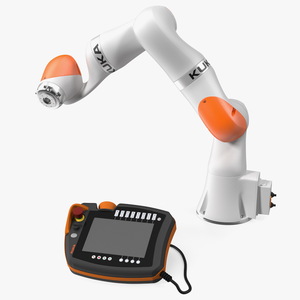 3D KUKA LBR IIWA Collaborative Robot model