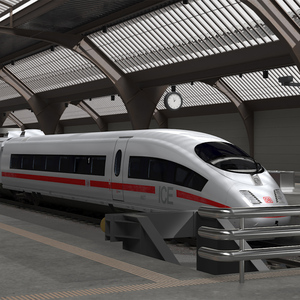 Train Platform 3D model