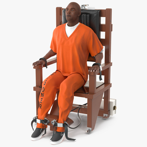 3D Prisoner on Electric Chair