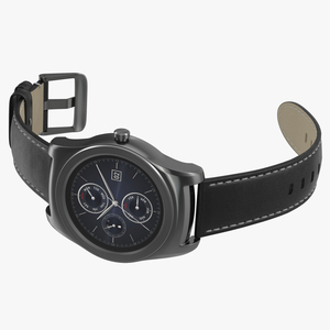 LG Watch Urbane 2 Silver 3D model