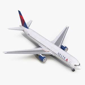 3D model Boeing 767 300 Delta Air Lines