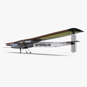 3D model Solar Plane US Navy Skydweller