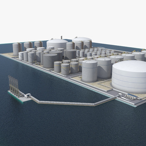 LNG Terminal 3D