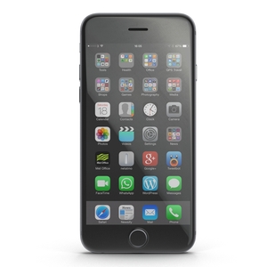 3D iPhone 6 Space Gray 2