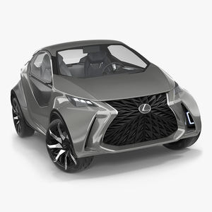 3D Concept Lexus LF-SA Rigged