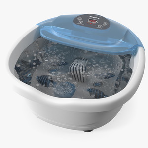 3D MaxKare Spa Foot Bath Massager Vibration Bubbles model