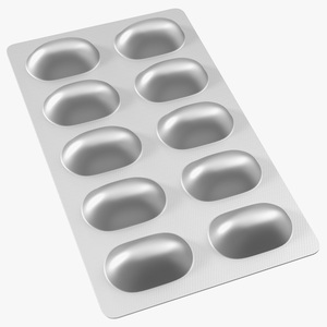 3D Aluminum Blister Packing For Capsule