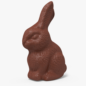 3D model Chocolate Easter Bunny for 3D Print